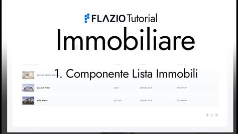 Lista immobili